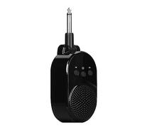 Qutsvosh Amplificatore per Chitarra Mini Amplificatore 5W Guitar AMP Spina da 6,35 mm Ruotata di 270 Gradi USB per Accessori per Basso Elettrico