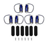 Qutsvosh Luce di navigazione per barca, barca, barca, barca, pesca, pontone, kayak, 12 V, 24 V, 6 pezzi, blu