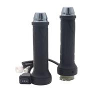 Qutsvosh Manubrio moto nero 7/8 - 22 Mm, elettrico manopole riscaldate, scalda manubrio, 12 V, durevole, facile da installare, facile da usare