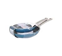 Quttin 104888 Set Di Padelle 2 Pezzi, Azzurro