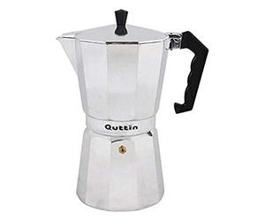 QUTTIN Caffettiera 6 Servizi Classic Italiana Alluminio