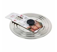 QUTTIN Coperchio in Acciaio Inox, 25 cm, Multicolore, Taglia Unica