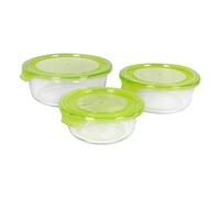Quttin Set di 3 contenitori per Alimenti, Multicolore, Standard