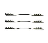 Quueparts K5975-34360 3 Pezzi Lama Predator Compatibile Con Kubota Zero Turn Commercial Diesel Falciatrici ZD1211 ZD1511 Deck 72"