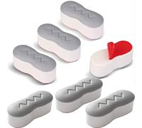 QUUPY 8 Pezzi paraurti per Sedile WC Universale Coperchio Bidet Ricambio paraurti Kit distanziali Sedile Attacco stabilizzatori di Ricambio per WC Copertura