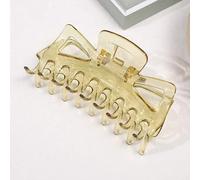 QUVLOTIAZJ 11,5 Centimetri Donne Grandi Clip di Capelli di Base della Ragazza Clip di Capelli Artiglio dei Capelli Clip di squalo della Signora Accessori per Capelli