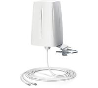 QuWireless Antenna omnidirezionale 5G LTE MIMO 2x2, esterna, 10m, IP67