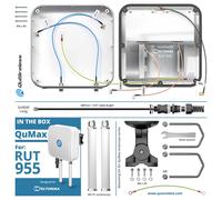 QuWireless QuMax A955M | Antenna LTE + Wi-Fi + GPS | per Teltonika RUT956/RUT955