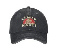 QUWJLK Cappello Feelin Nauti, Divertente Berretto retrò in Cotone