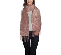 QUWJLK Sciarpa e scialle in cashmere con nappe e farfalle blu, leggeri e alla moda, perfetti come regalo per le donne.