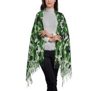 QUWJLK Sciarpa e scialle in cashmere con nappe, perfetti per dipingere fiori con diamanti, leggeri e alla moda, ideali come regalo per le donne.