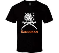 quwomu Sandokan Retro TV Film Italienisch Europa TV PiraMens T Shirt Blacks