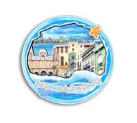 Quwsne Calamita da frigorifero Gran Canaria IslandLas Palmas de Gran Canaria Spagna magnete da frigorifero souvenir di viaggio città regali turistici 3D monumenti classici fatti a mano artigianato