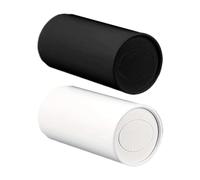 QuxetlRyz Autoscatola di Fazzoletti per Cup Holder Tissues for Car 2 Pieces Round Tissue Box Creative Napkin Bucket Paper Towel Cylinder for Vehicle