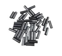QUXVUIS 100pcs Punte del Cavo del Freno della Bici Cappucci della Linea Cambio Ciclo Plastica Nylon Resistente all'Usura Coperture da Montagna Cambio di velocità, Copri Cavo da 4 mm