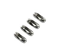 QUXVUIS 50 Pezzi Catena a Sfera Connettore Fine Chiusura Diametro 4.5/5mm Risultati Dei Braccialetti Fatti A Mano per Gioielli FAI DA TE Che Fanno Accessori