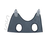 QUXVUIS Accessori per il bagno e la toelettatura dei cani da compagnia, traspiranti, riducono lo stress e garantiscono il comfort durante la toelettatura del, grigio, S