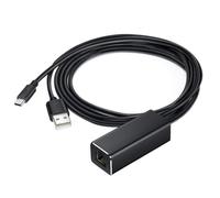 QUXVUIS Adattatore Ethernet USB Raccordi di connessione piccoli per domestico Strumento connettore di rete stabile ad velocità professionale