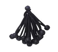 QUXVUIS Affidabili palline elastiche con corda elastica e set di corde elastiche di ricambio per trampolino, confezione da 36, per un intrattenimento emozionante al chiuso e