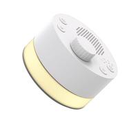 QUXVUIS Altoparlante Bluetooth ad fedeltà Suono ecologico naturale per un sonno da sogno Luce notturna morbida Cura portatile