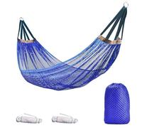 QUXVUIS Amaca da Campeggio, Robusta, Portatile, Traspirante, antiribaltamento, in Rete, Amaca da Campeggio, in Poliestere, Portatile, Bule