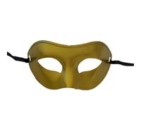 QUXVUIS Antico Carnevale Prom Tinta unita Masquerade Gentleman Ball Party Performance Dance Decorazione Regali Halloween, d'oro