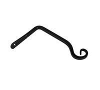 QUXVUIS Appendiabiti per piante Cestino in metallo Gancio per lanterna Organizzatore per interni a parete Scaffale per piantare in serra Scaffale per l'organizzazione di opere d'arte