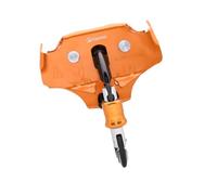 QUXVUIS Attrezzatura per Arrampicata su Roccia, puleggia Portatile per Escursionismo, Resistente, 22KN, Accessorio per Arrampicata su Roccia, Realizzata in Lega di Alluminio, Dispositivo di trazione,