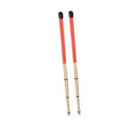 QUXVUIS Bacchette in bambù resistenti, ideali per musicisti che desiderano prestazioni sonore migliorate e che possono controllare il movimento e il suono. Sono in grado di, rosso, 40 centimetri