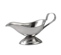 QUXVUIS Barattoli di sugo Contenitore in acciaio inossidabile Condimento Piatto di versamento Bistecca Cucina Piatto da caffè Stoviglie per la casa