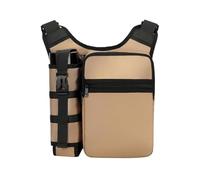 QUXVUIS Borsa a tracolla antiurto con tasche multiple, elegante borsa da
