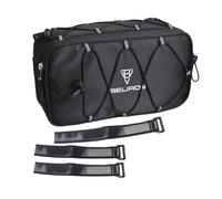 QUXVUIS Borsa da manubrio per bicicletta, piccola, versatile, compatibile,