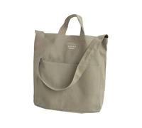 QUXVUIS Borsa in tela, borsa a tracolla da donna, in cotone, per la spesa riutilizzabile, borsetta, adatta per fai da te, pubblicità, regali, Verde