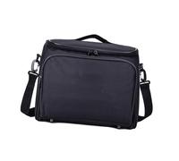 QUXVUIS Borsa per proiettore affidabile, leggera e portatile, con numerose tasche per un facile accesso, realizzata in nylon resistente. L'imbottitura è inserita tra gli strati