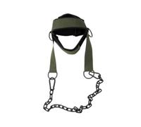 QUXVUIS Cintura per esercizi per il collo, cintura per la testa, per il sollevamento pesi, per la forza del core, per rafforzamento muscolare, per esercizi per collo