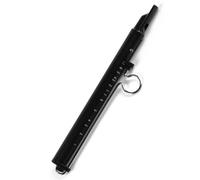 QUXVUIS Clarinetto d'argento, strumento musicale giocattolo per la creatività musicale, fischietto a scorrimento per adulti, giocattolo, novità, scivolo, C