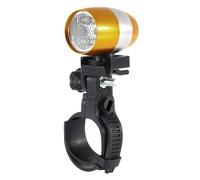 QUXVUIS Comodo fanale Posteriore per Bicicletta. La Leggera e Regolabile per la Sicurezza può Essere posizionata Ovunque. Illuminazione per Biciclette, Giallo