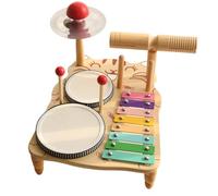 QUXVUIS Concentrazione e passione per la musica con batteria per bambini 9