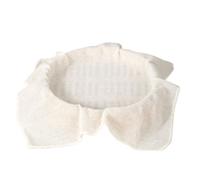 QUXVUIS Copertura in garza per panini al vapore di pregevole fattura per una chiusura completa della garza per verdure, cestello al vapore, sana, 60 * 60cm