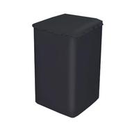 QUXVUIS Copertura per lavatrice resistente e durevole per coperture per lavatrice universali facili da pulire Copertura per e asciugatrice, neroXL