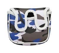 QUXVUIS Coprimazza da Golf Impermeabile e Resistente, con Fodera Spessa, Mini e compatta, Regalo per Gli Amanti del Golf. Borsa Copri Putter da in PU Impermeabile di qualità con