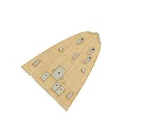QUXVUIS Costruisci il tuo modello di portaerei Ark Royal con ponte in legno e catena di ancoraggio in vero legno. Ha un valore ornamentale e durevole. Kit