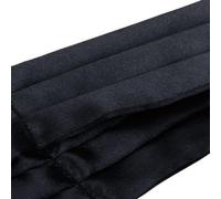 QUXVUIS Cravatte a farfalla da uomo, eleganti cravatte Ascot nere, | glamour al look per matrimoni o eventi formali. Misurano circa 6,2 pollici / 15,7 cm nel punto più largo. Cravatta Ascot per