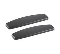 QUXVUIS Cuscinetti di ricambio per braccioli per sedia da ufficio in pelle PU, venduti in coppia, facili da installare, resistenti cuscinetti per tutte le sedie, parti rete per sedia computer, copri