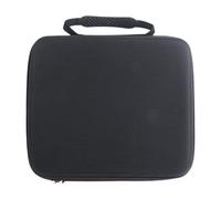 QUXVUIS Custodia per microfoni portatili professionali, organizer impermeabile in EVA con scomparti intelligenti per accessori e cavi, borsa antiurto per microfoni per