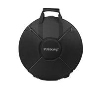 QUXVUIS Custodia per tamburo a mano, in tessuto Oxford protettivo, offre un'accessibilità completa e facile per i batteristi. Custodia per il trasporto di percussioni a mano.