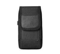 QUXVUIS Elegante marsupio da uomo impermeabile per telefono con comoda clip da cintura Marsupio uomo in tessuto Oxford per trasporto multiplo O, XL