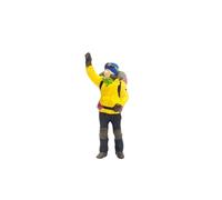 QUXVUIS Figure di persone Diorama Scenario Layout Per Scala 1/87 Modello in miniatura Personaggio precisione Lavorazione raffinata Decorazione Figure di, Giallo, 1:87