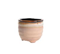 QUXVUIS Fioriera succulenta in ceramica - Non tossico ipoallergenico Ecologico Superficie liscia Fiori succulenti Vaso da fiori Giardinaggio, due, Niente piante