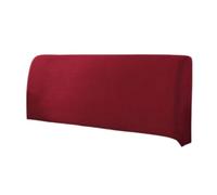 QUXVUIS Fodera per schienale tutto compreso per la protezione antipolvere della testiera del letto Fibra di poliestere super morbida elastica e flessibile, Vino rosso